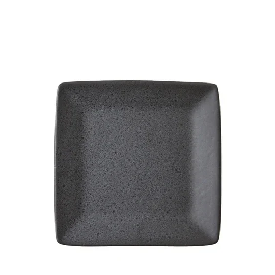 Dosthoff Dark Gray Square-Shaped Side Plate 21.5 cm