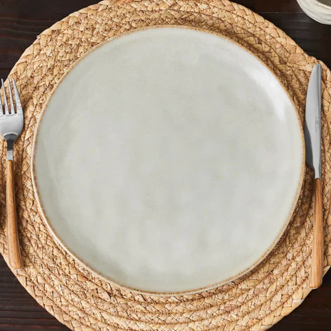 Dosthoff Beige Reactive Glaze Dinner Plate 27cm - lunazchef.shop