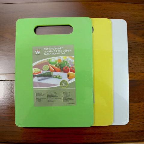 Plastic Chopping Board with Handle - lunazchef.shop