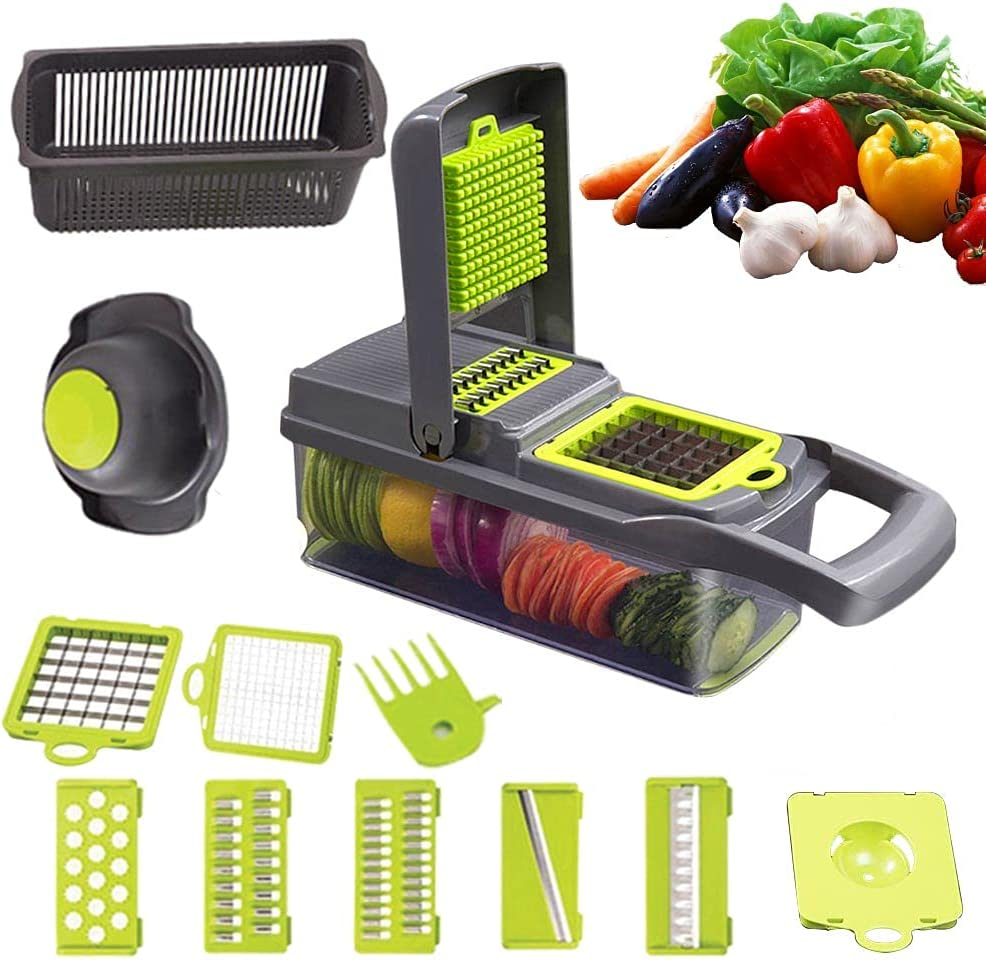 Vegetable Cutter Slicer and Dicer 8 In 1 - lunazchef.shop