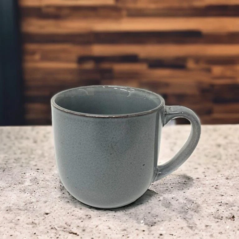 Dosthoff Reactive Glaze Gray Large Mug 550 ml - lunazchef.shop