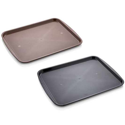 ABS unbreakable Plastic Tray 36 x 27 cm - lunazchef.shop