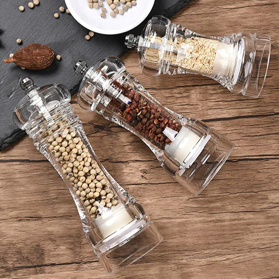 Acrylic Pepper Grinder - lunazchef.shop