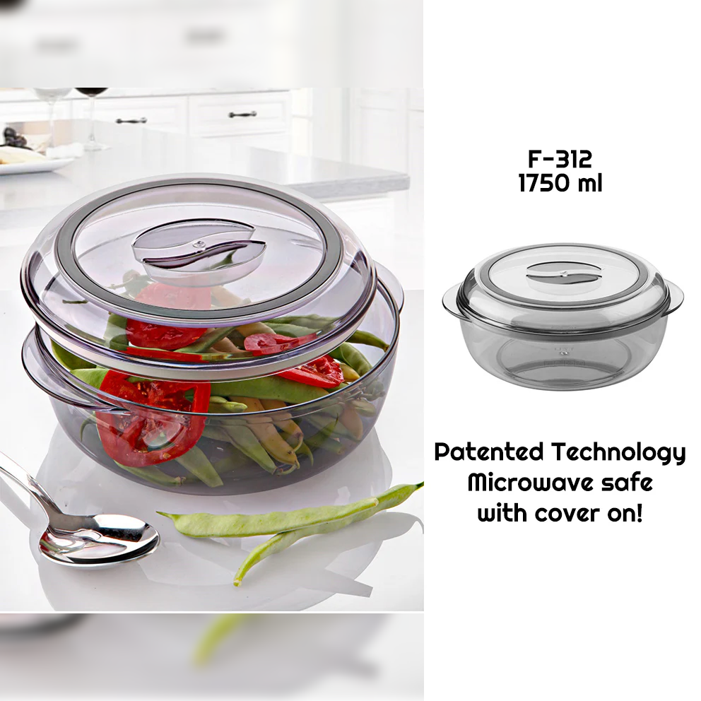 Acrylic Storage Container with Round Seal - lunazchef.shop