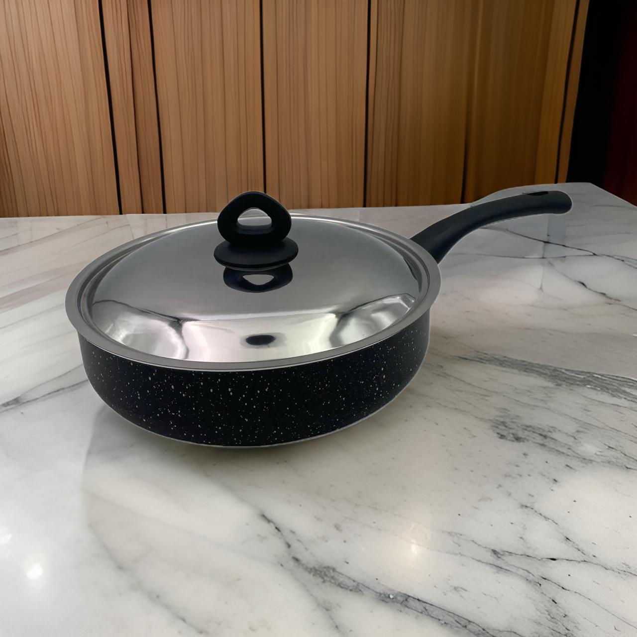 Black Granite Nouval Sauteuse - lunazchef.shop