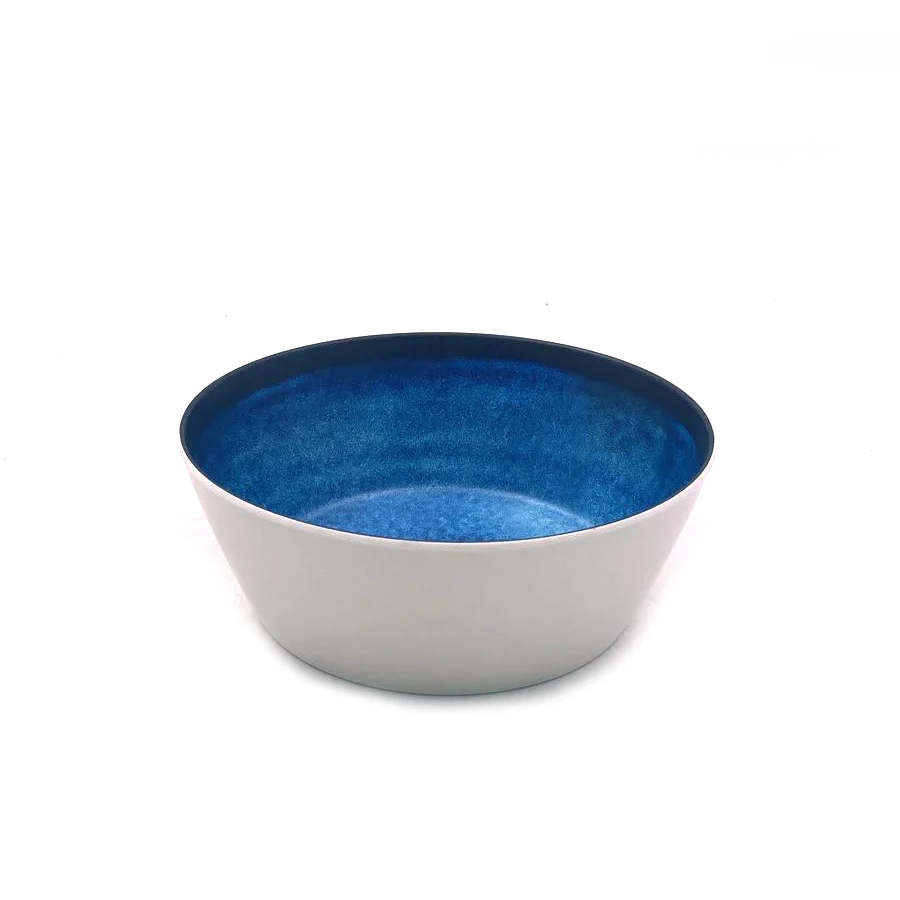 Bleu Marble Melamine Bowl X6 - 6.25" - lunazchef.shop