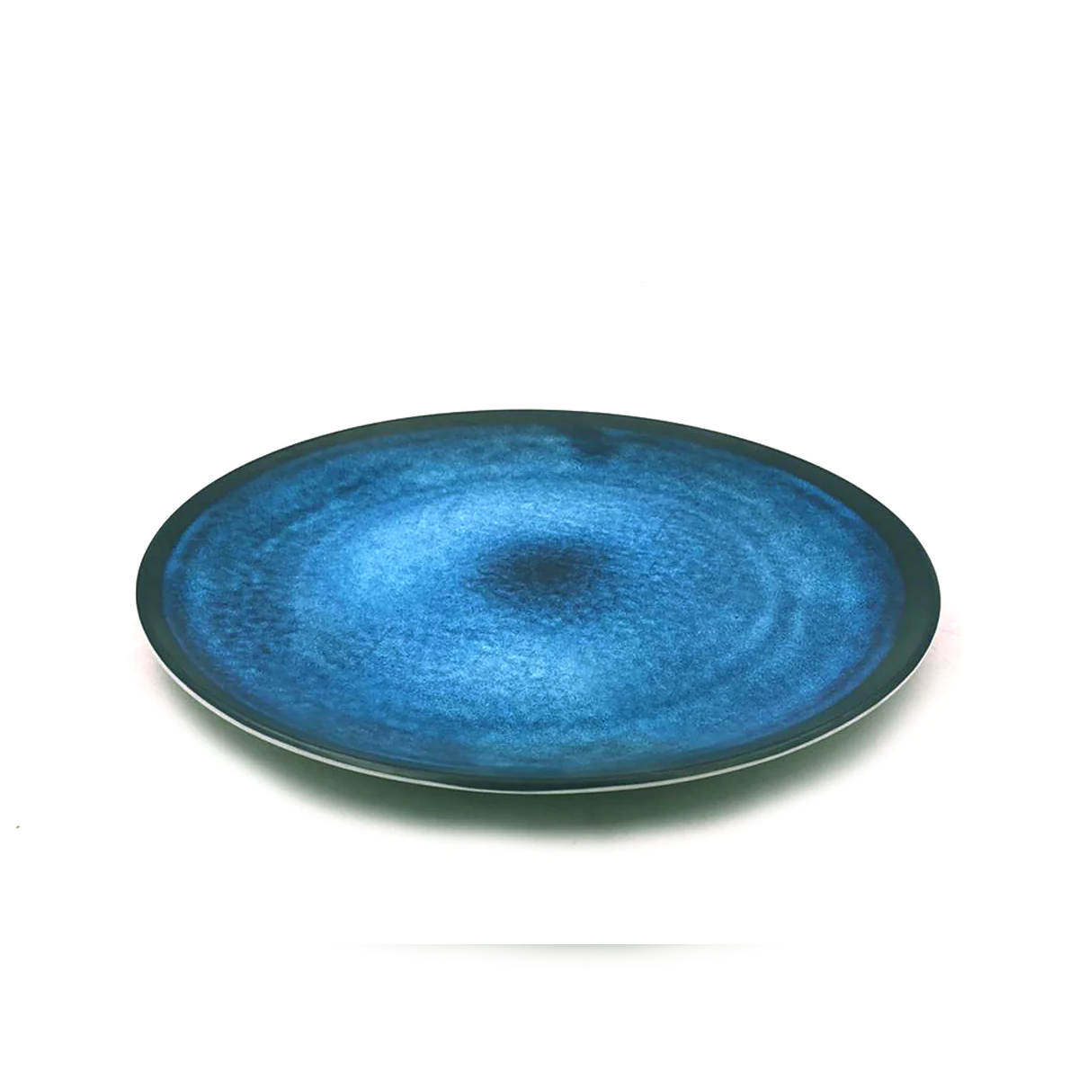 Bleu Marble Melamine Dinner Plates X6 - lunazchef.shop