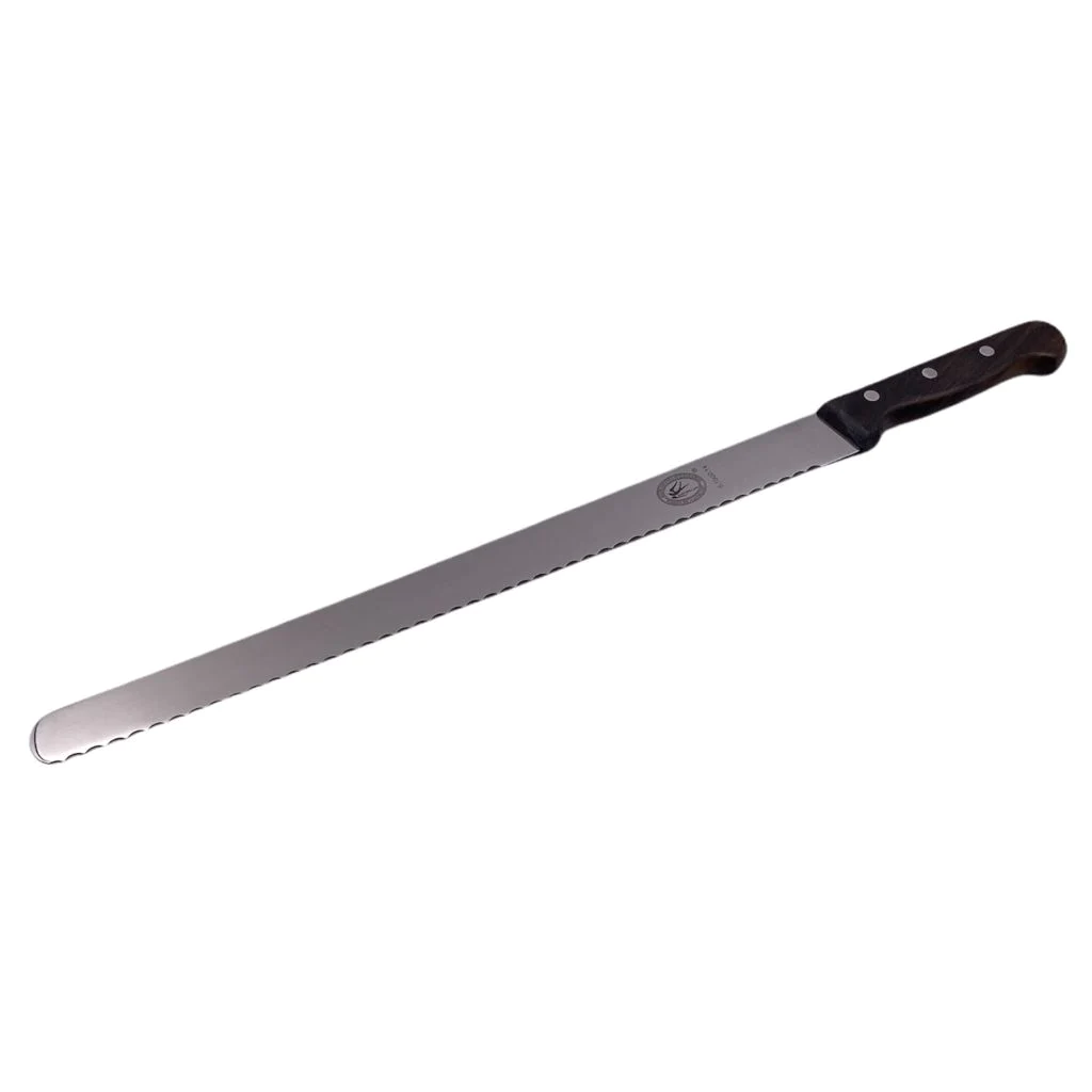 Bread Knife With Wooden Handle - lunazchef.shop