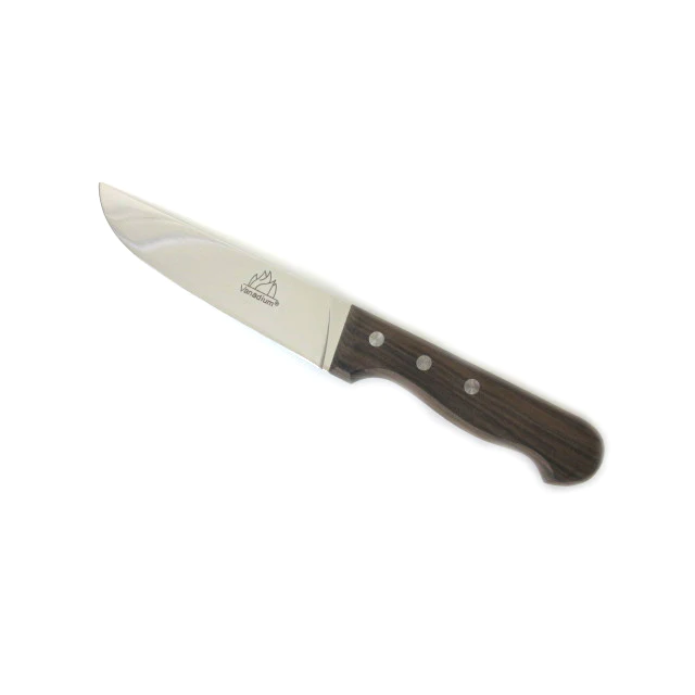 Butcher Knife with Wooden Handle; 15 cm - lunazchef.shop