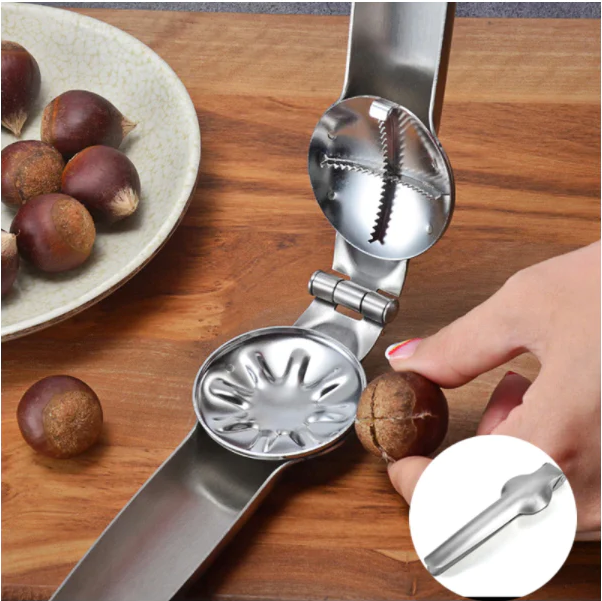 Stainless Steel Chestnut Cutter - lunazchef.shop