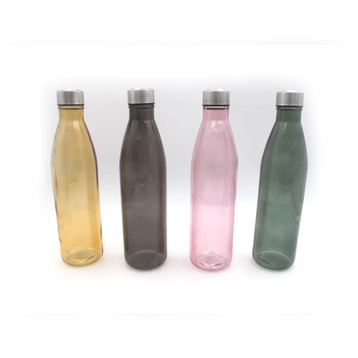 Colored glass bottle - lunazchef.shop