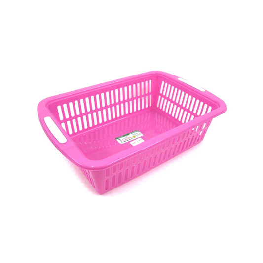 Colorful plastic large basket - lunazchef.shop