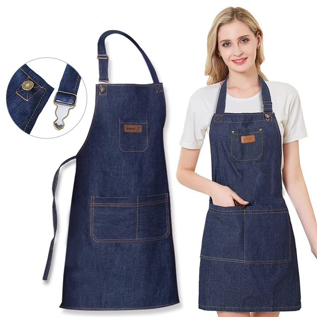 Denim Apron - lunazchef.shop