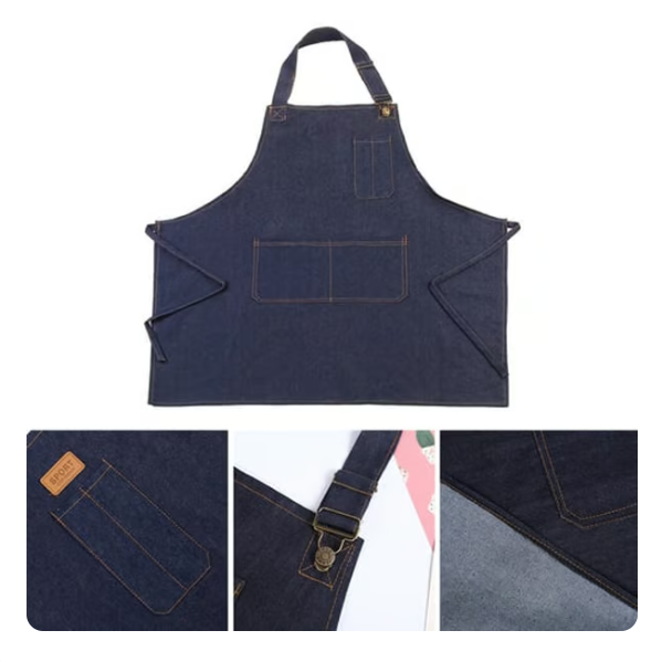 Denim Apron - lunazchef.shop