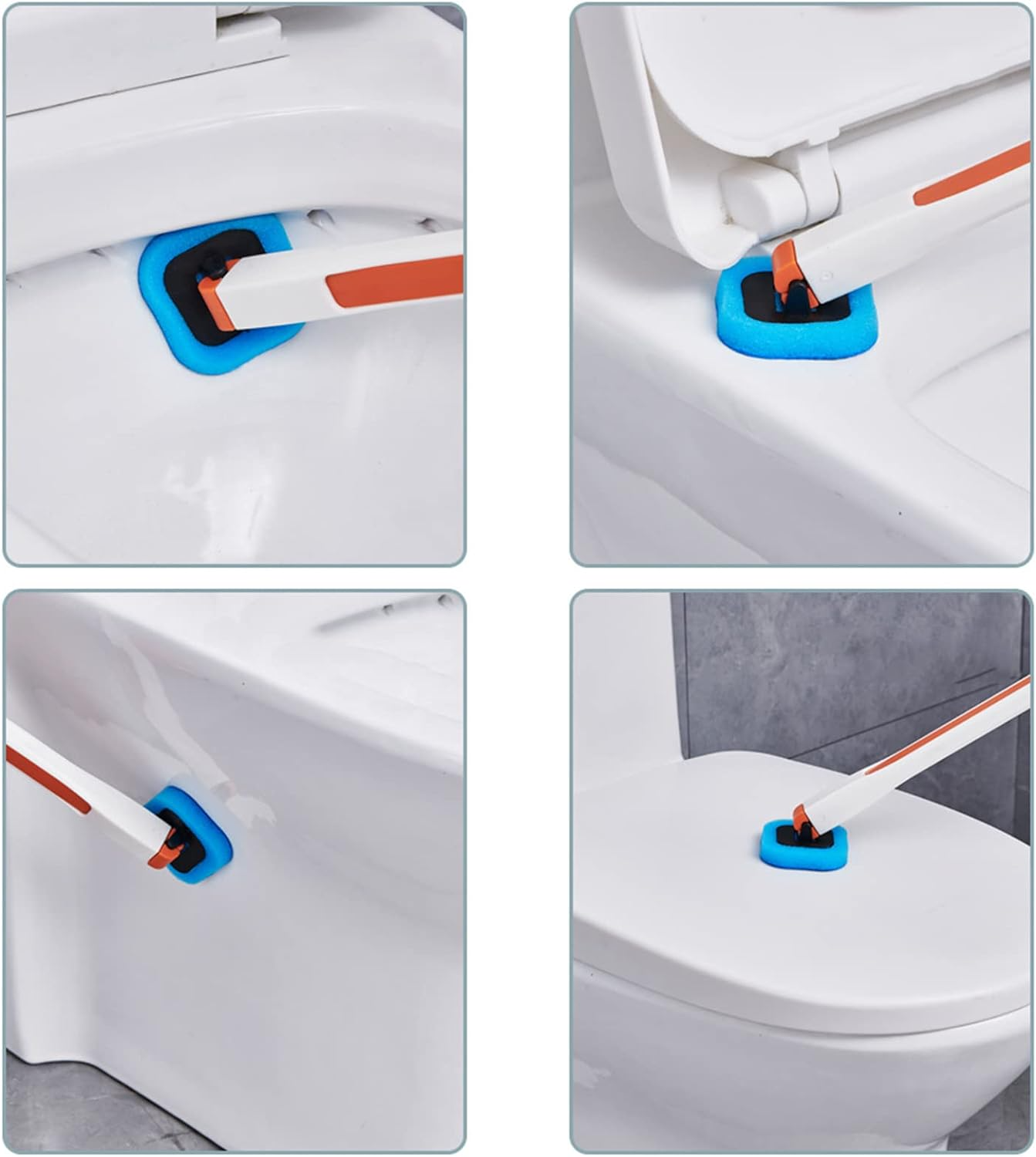 Disposable Long Handle Toilet Brush Holder