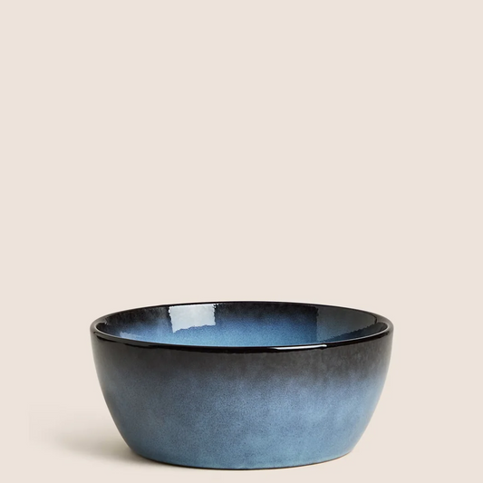 Dosthoff Blue Glazed Soup Bowl 14.5 cm - lunazchef.shop