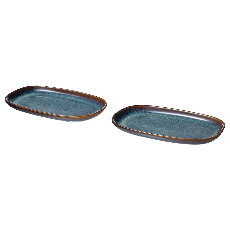 Dosthoff Blue Medium Oval Plate 20 cm - lunazchef.shop