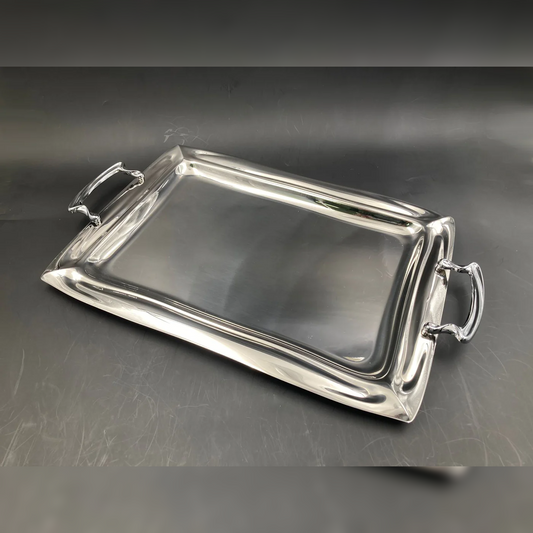 Dosthoff Elegance Serving Tray Premium SS 18/10 44cm - lunazchef.shop