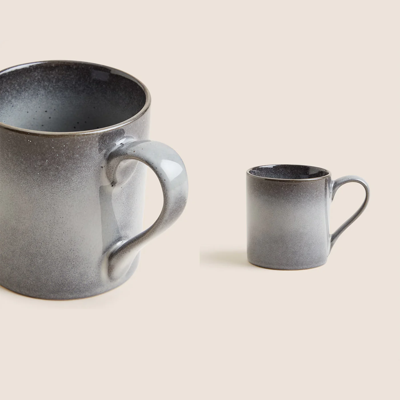 Dosthoff Gray Glazed Small Mug 250 ml - lunazchef.shop
