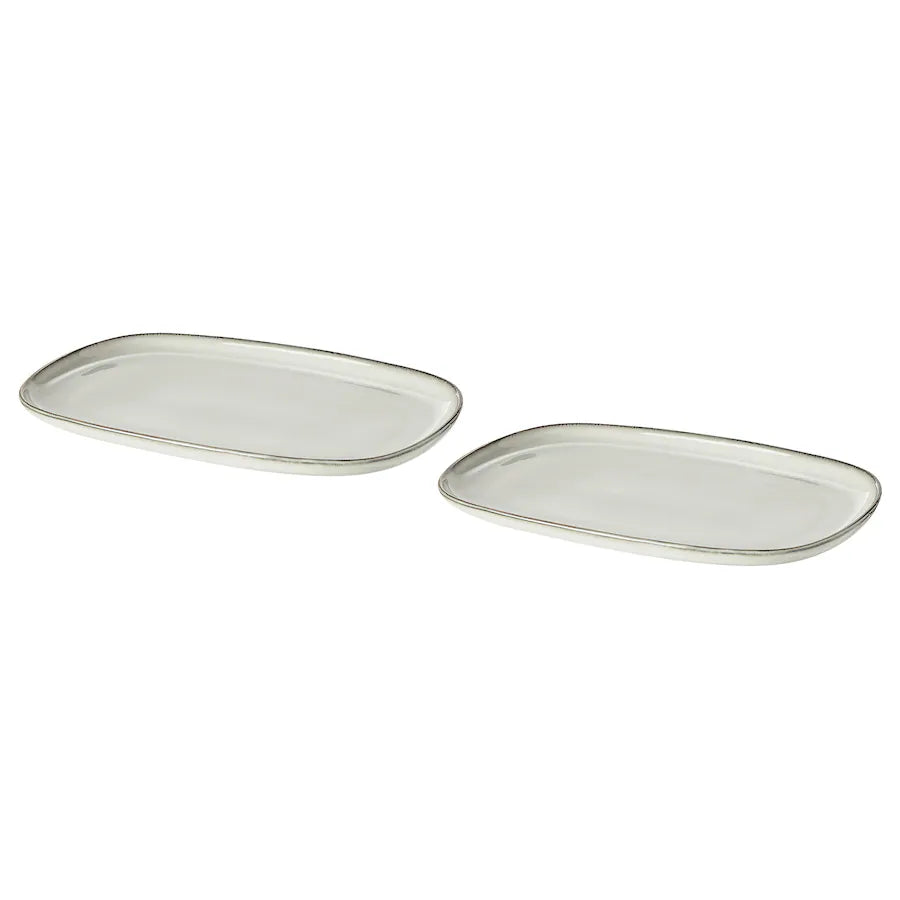 Dosthoff Gray Medium Oval Plate 20 cm - lunazchef.shop