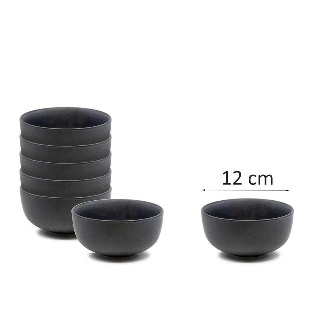 Dosthoff Matt Black Bowl 12 cm - lunazchef.shop