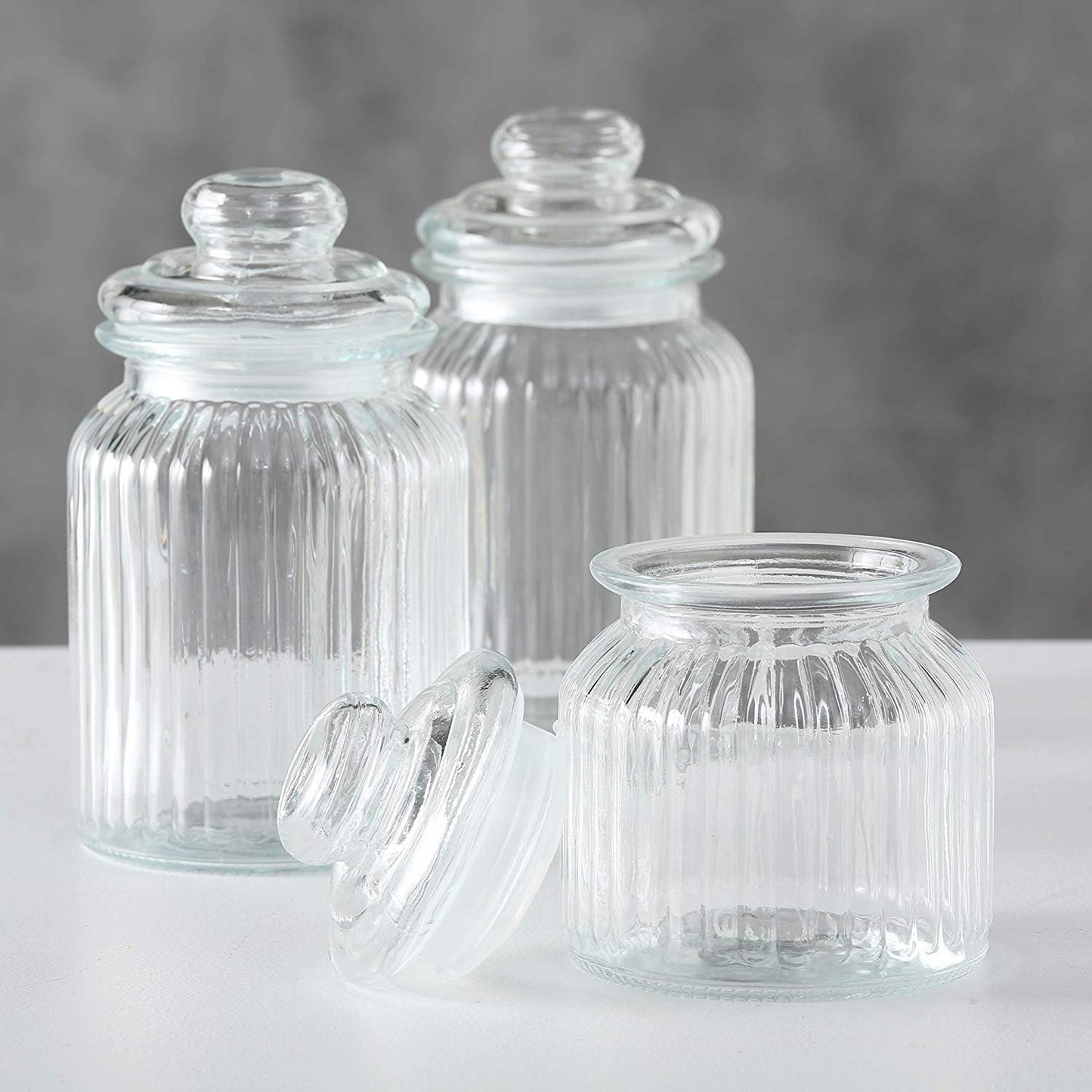 Glass Jar Lined Design - lunazchef.shop