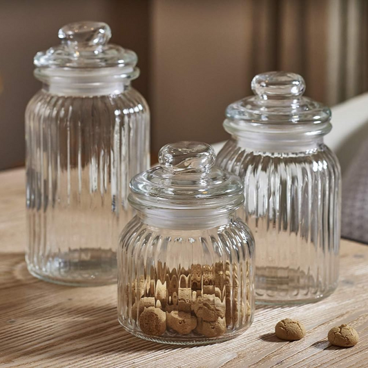 Glass Jar Lined Design - lunazchef.shop