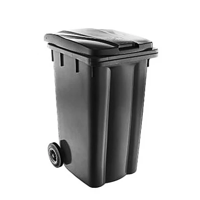 Heavy Duty Waste bin with Wheels 240 L - lunazchef.shop