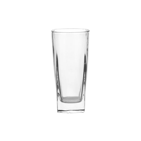 Highball Squared Glass Cup x6 270 ml - lunazchef.shop