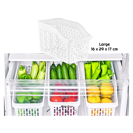 Large Fridge Organizer Basket - lunazchef.shop