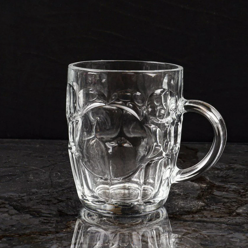 Large Glass Mug 55 CL X2 - lunazchef.shop