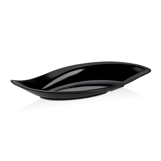 Leaf Shape Oval Melamine Buffet Dish 50 cm - lunazchef.shop