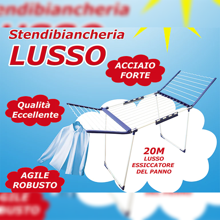 Lusso Metallic Clothes Dryer