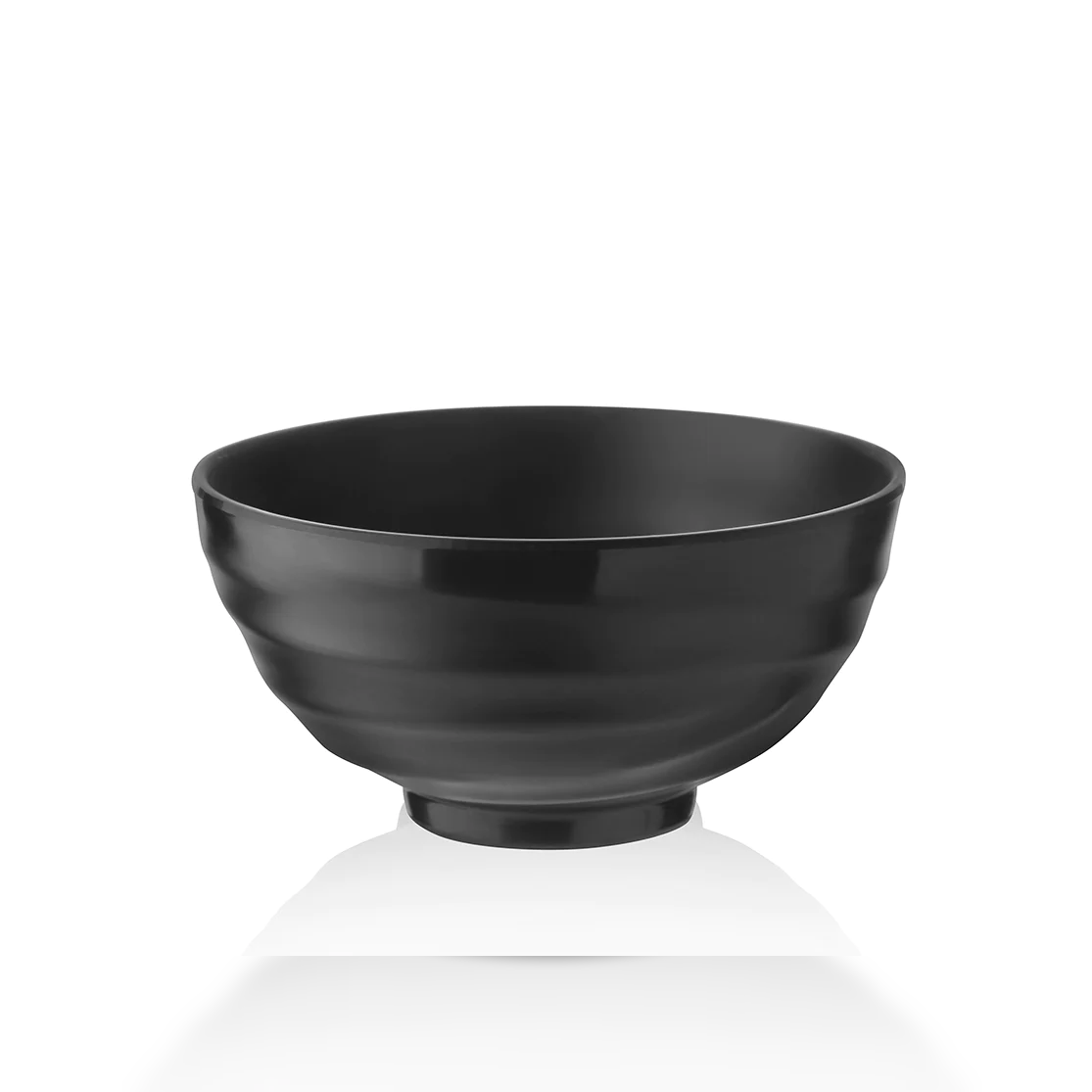 Medium Round Bowl Black Mat Finish 16 cm - lunazchef.shop