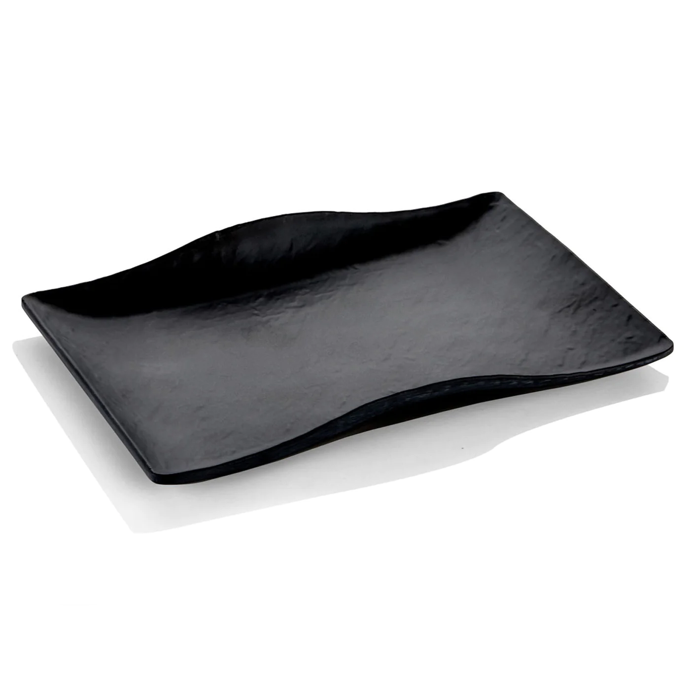 Melamine Black Display Tray 34x23cm - lunazchef.shop