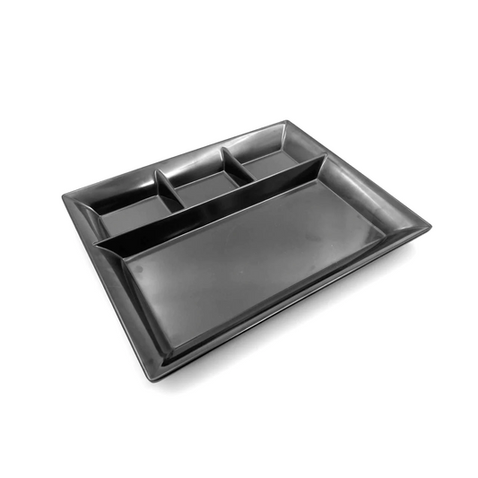 Melamine Rectangular divided Dish 33 cm - lunazchef.shop