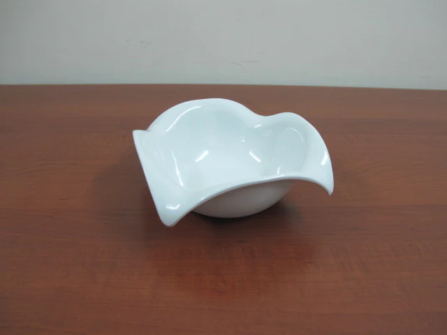 Melamine Small Modern Salad Bowl 19 x 19 x 7.5 cm - lunazchef.shop