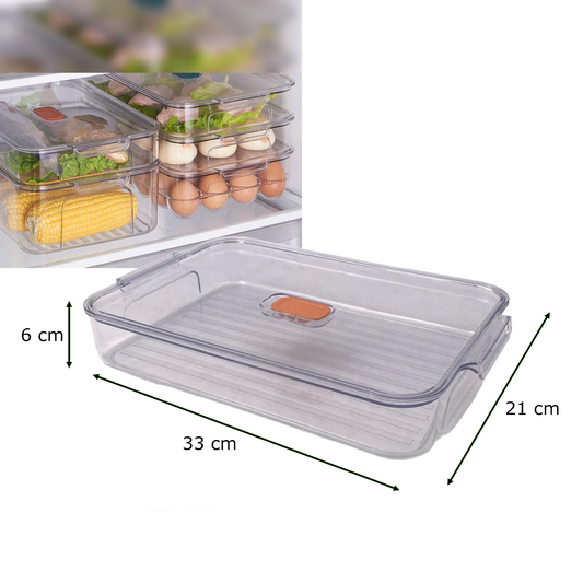 Multifunctional Storage Box with Cover - lunazchef.shop