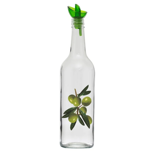 Olive Decorated Oil Bottle RD 750 ml