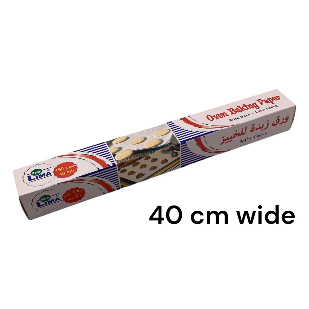 Oven Baking Paper 40cmx8 m Extra Thick Parchment Paper - lunazchef.shop