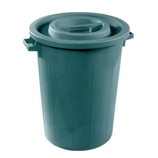 Plastic waste Barrel Green - lunazchef.shop