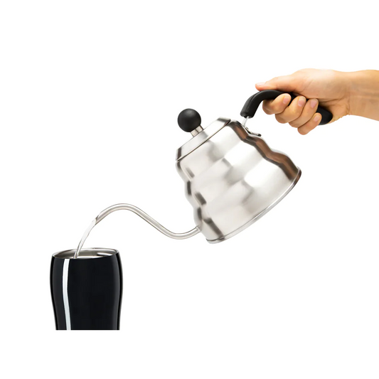 Pour Over Coffee Kettle w Gooseneck 1L Stainless Steel