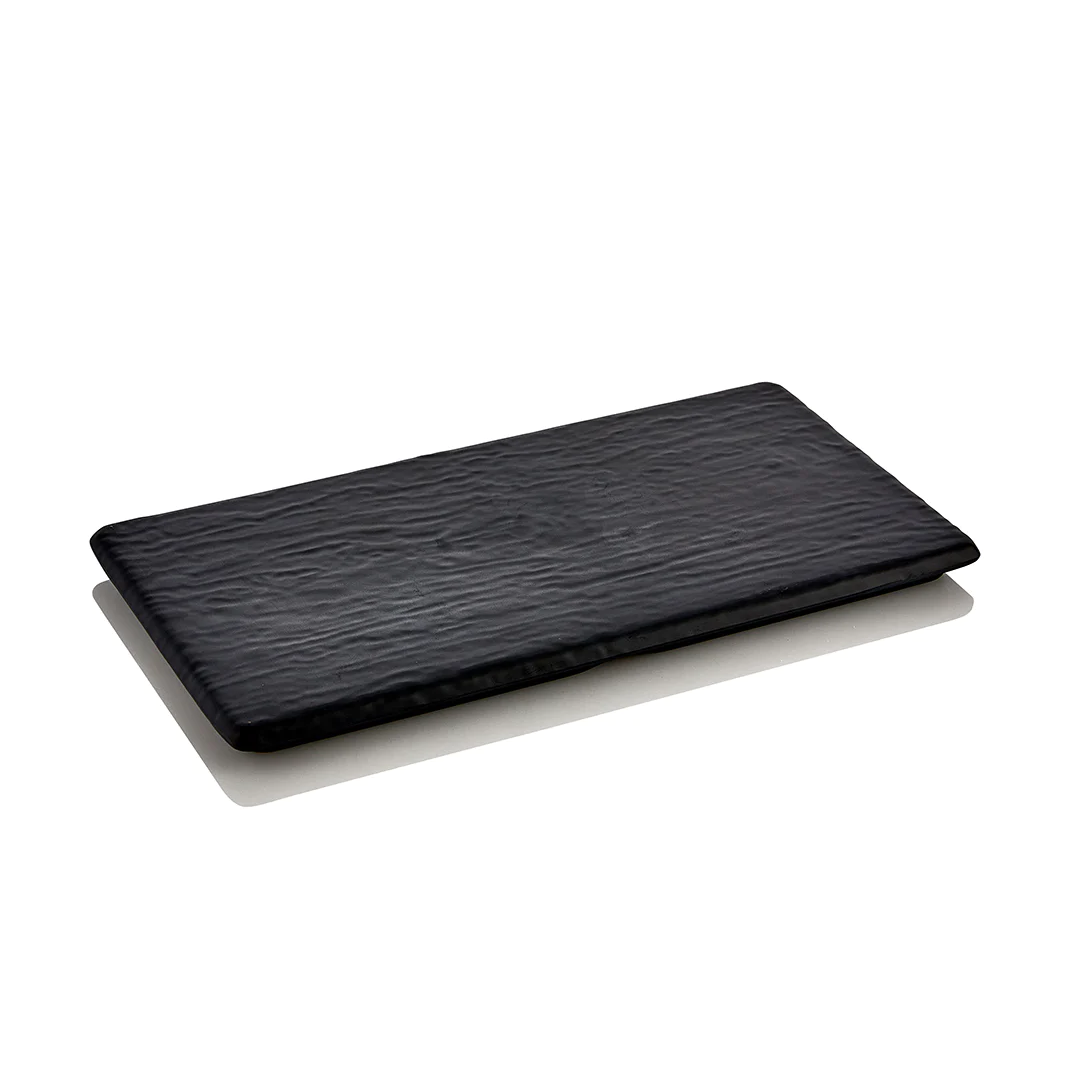 Rectangular Melamine Slate Effect Board 32.5 cm - lunazchef.shop