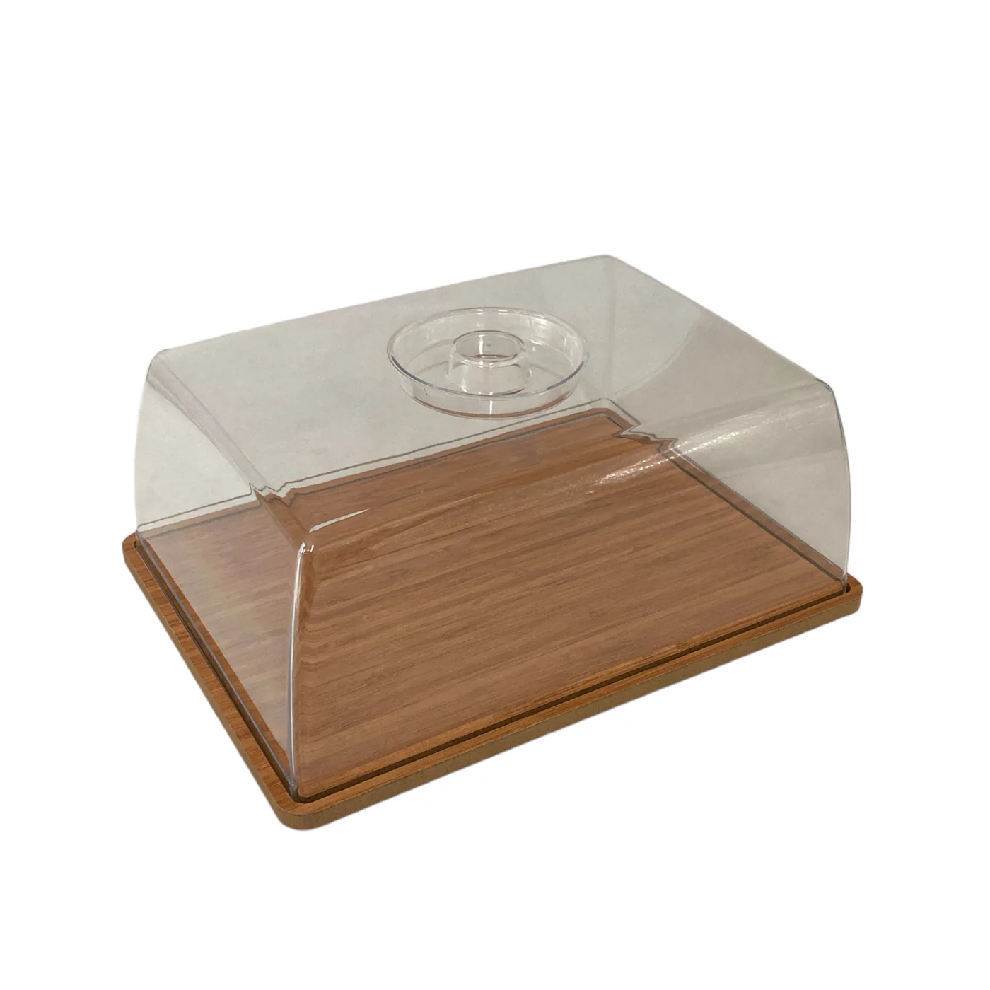 Rectangular Wooden Cheese or Cake Dome - lunazchef.shop