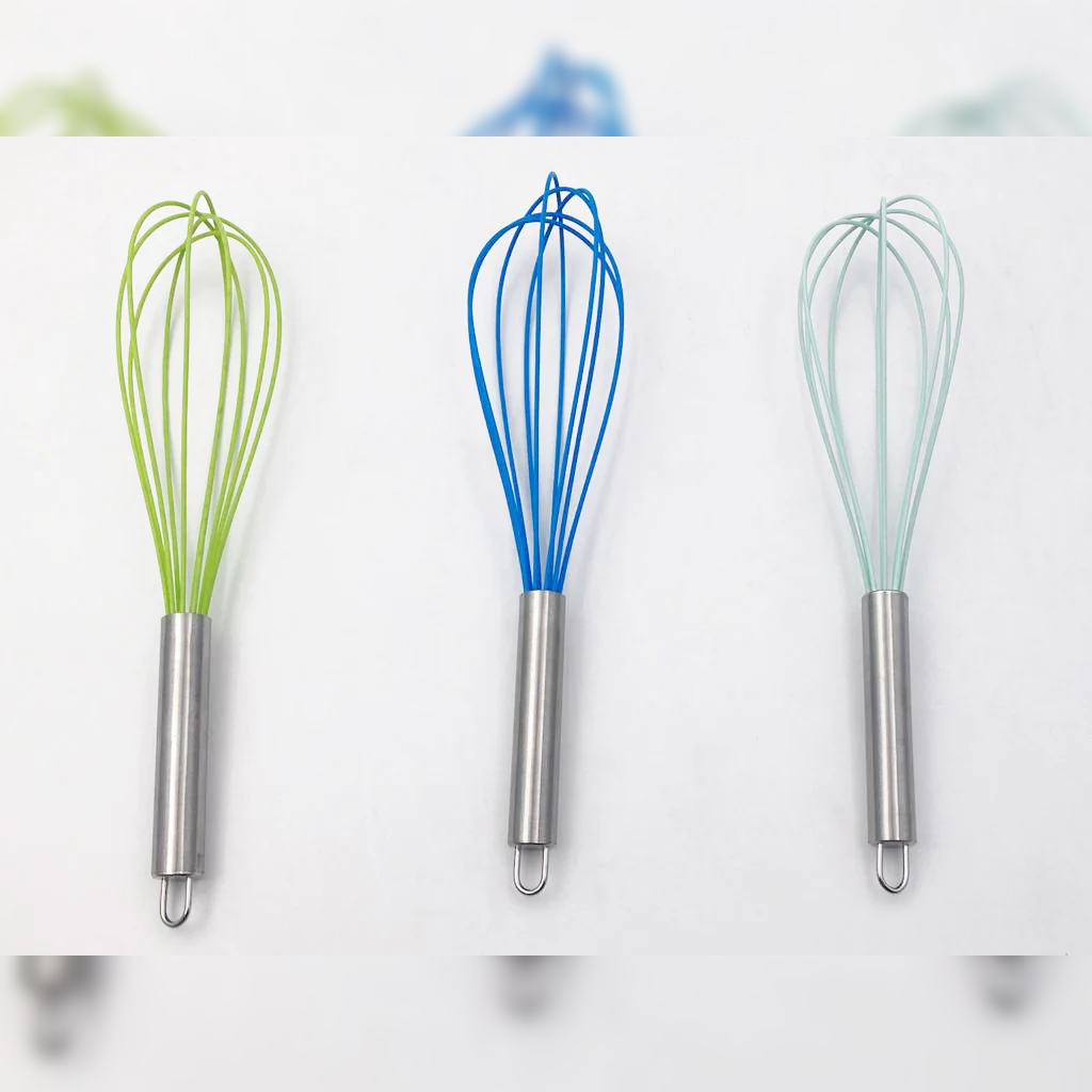 Silicone Stainless Steel Whisk 30 cm - lunazchef.shop