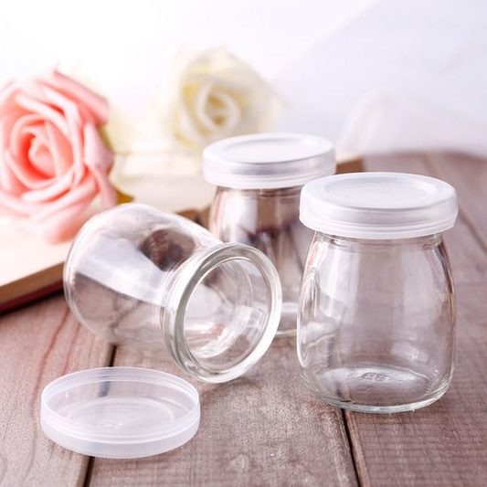 Small Glass Jar X3