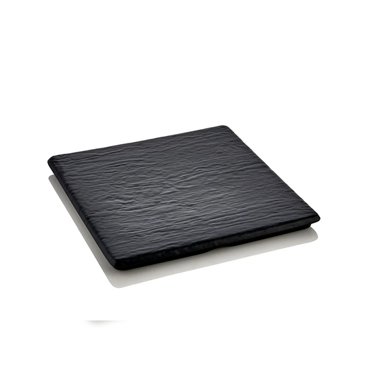 Squared Melamine Slate Effect Board 25 cm - lunazchef.shop