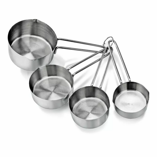 Stainless Steel Measuring Cups - lunazchef.shop