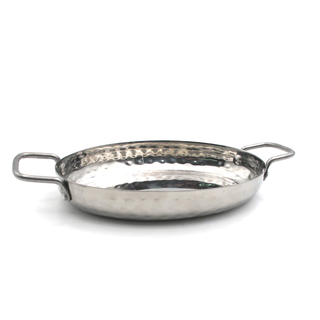 Stainless Steel Oval plate 18x13x3 cm - lunazchef.shop