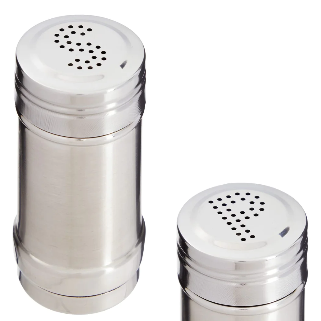 Stainless Steel Salt or Pepper Shaker - lunazchef.shop